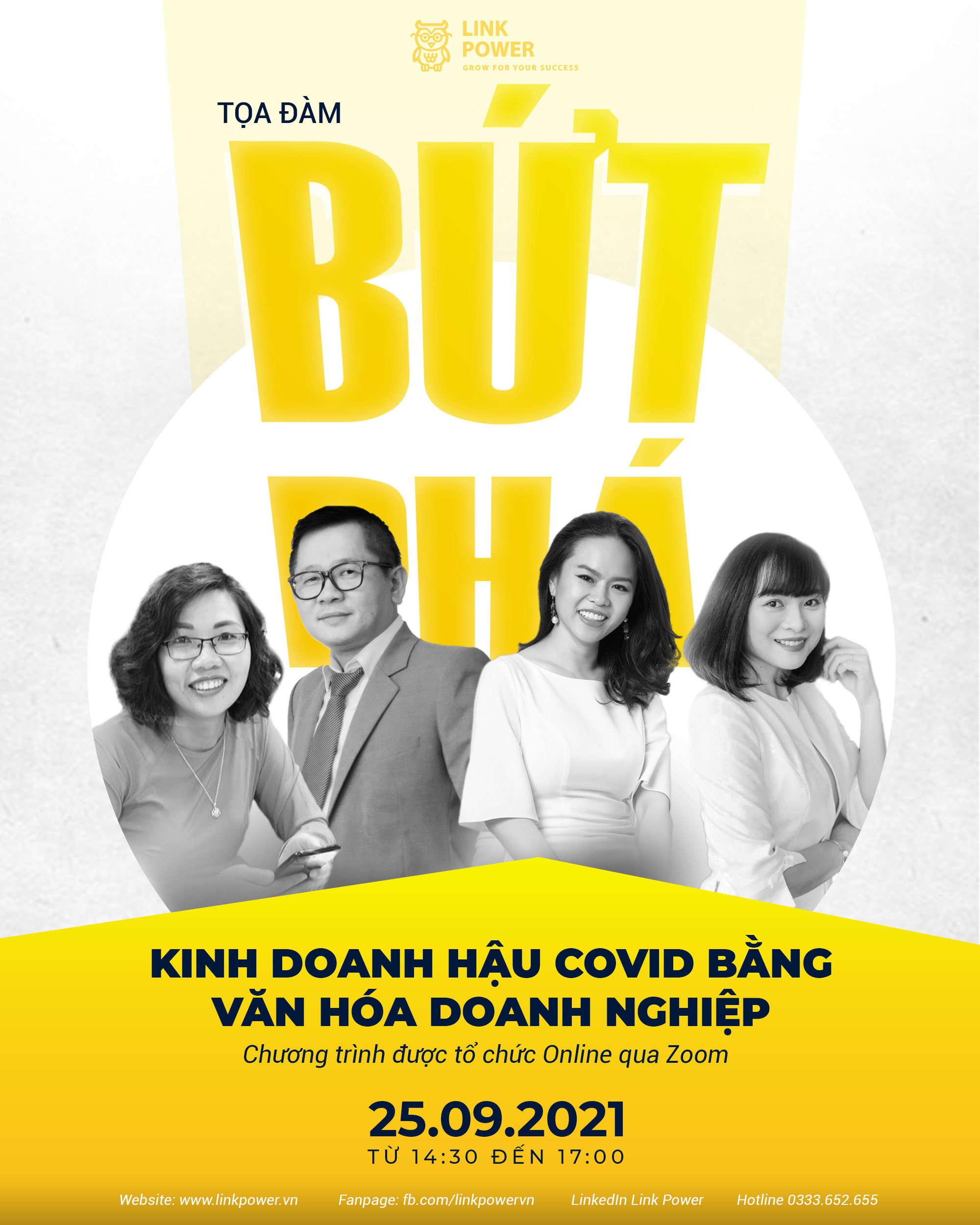 Tọa đàm: BỨT PHÁ KINH DOANH HẬU COVID BẰNG VĂN HÓA DOANH NGHIỆP